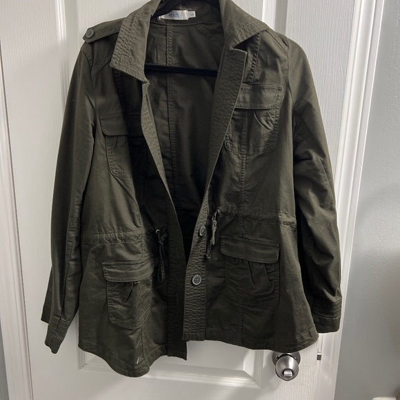 Green cargo jacket - Picture 1 of 1